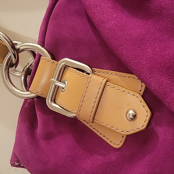 NWT Suede satchel bag by Nine West. - Picture 3 of 13